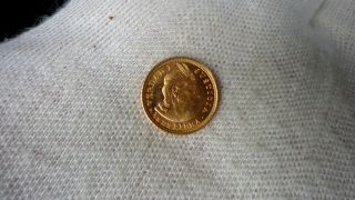 Peru 1965 Gold 1/5 Libra - Pound 4
