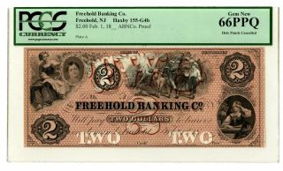 Nj.  Freehold Banking Co.  18xx (1850 