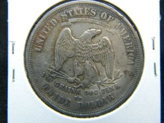 1874 - CC Trade Dollar VF Tough Date 4