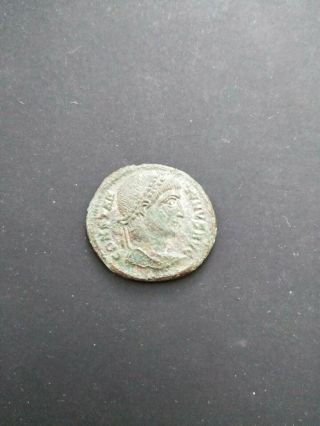 Constantine The Great Coin.  Ae Silvered Follis