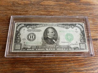 1934 $1000 Federal Reserve Note (st.  Louis,  Missouri)