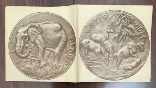 Society Of Medalists Issue No.  27 By Anna Hyatt Huntington Pamphlet