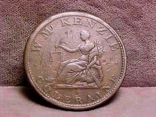 Ireland Coleraine 1 Penny Token 1913