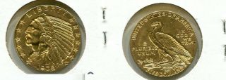 1908 P $5 Indian Head Gold Coin Au 4005m