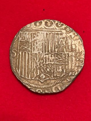 1474 To 1504 Medieval Spain Ferdinand And Isabella 4 Reales Coin