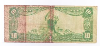 1902 $10 National Currency - South Carolina Of Sumter - Large Note 4351 2