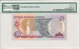Monetary Authority Bermuda $5 2000 Replacement/Star PMG 65EPQ 2