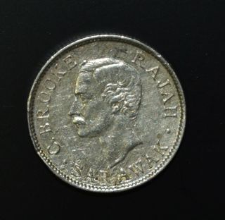 1913h Sarawak 10 Cents
