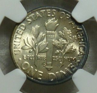 1948 - D Roosevelt Dime NGC MS - 67 FT (Full Torch) / FB (Full Bands) |745 Points| 2