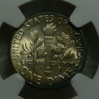 1948 - D Roosevelt Dime NGC MS - 67 FT (Full Torch) / FB (Full Bands) |745 Points| 6