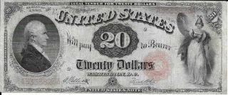 1880 $20 Us Note