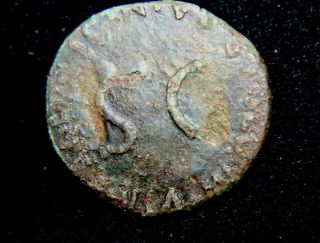 Roman Bronze Coin Augustus 16 Bc