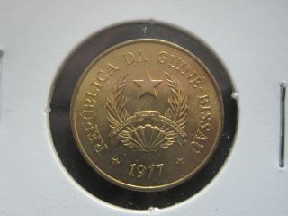 Guinea - Bissau Peso,  1977,  F.  A.  O.  - Unc,  Km 18