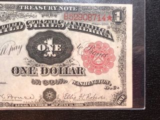 1891 $1 Treasury Note FR - 352 PCGS 64PPQ Very Choice 4