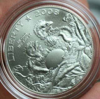 2008 - S Bald Eagle Half Dollar Commemorative 50c Box Clad Coin