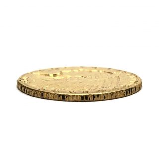 2 1/2 Dollar Gold Indian Head Coin 1914 D Denver $2.  5 Quarter Eagle US 3