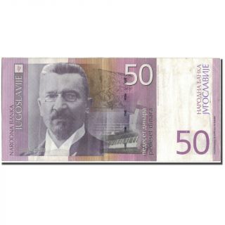[ 594966] Banknote,  Yugoslavia,  50 Dinara,  2000,  Km:155a,  Vf (30 - 35)
