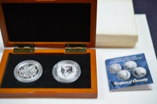 2016 ISLE OF MAN 2 - COIN ANGEL PROOF / REVERSE PROOF COIN SET 2