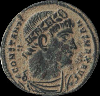 Ancient Roman Coin_roman Imperial_Æ Follis_constantinus I The Great_alexandria
