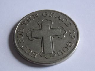 " But For The Grace Of God " - " Matt Talbot 39 - 367 " Vintage Aa Prayer Coin