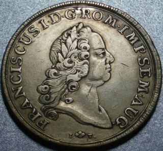 1765 Imperial City Of Augsburg,  Germany Huge Silver Thaler Single Year Type