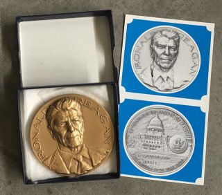 Ronald Reagan Presidential Inaugural Medal,  1981 By Edward Fraughton