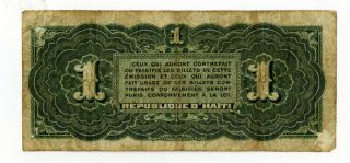 Haiti,  Republique D ' Haiti,  1904 Commemorative 1 Gourde,  Ser.  C,  P - 120 2