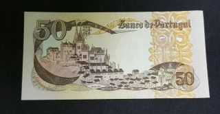 BANK OF PORTUGAL,  50 ESCUDOS 1980,  UNC 2