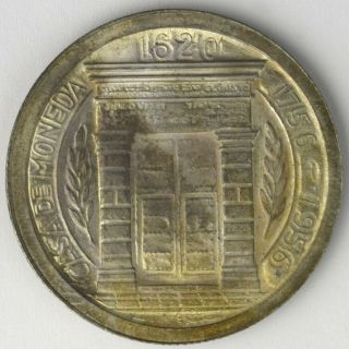 1956 Bicentennial Columbian 1 Peso Silver Coin - Sc - 7 26.  9g