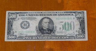 1934A $500 dollar bill US St.  Louis 2