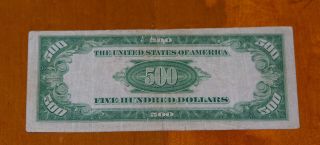1934A $500 dollar bill US St.  Louis 3