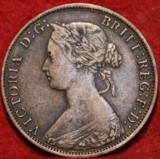 1861 Nova Scotia One Cent Foreign Coin