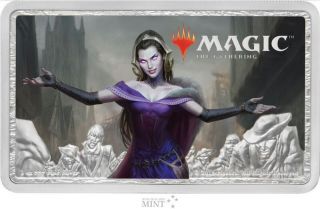 Magic: The Gathering - Liliana The Last Hope 1oz Coin - 1st In The Series
