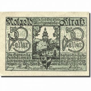 [ 275520] Banknote,  Austria,  Strass,  50 Heller,  Eglise 1920 - 05 - 12,  Unc (63)