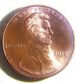 2019 Lincoln Cent Error Coin Multiple Doubling,  Die Cracks,  Phantom Eye Ob Rv