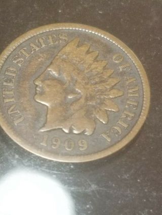 1909 - S Indian Head Cent Key Date