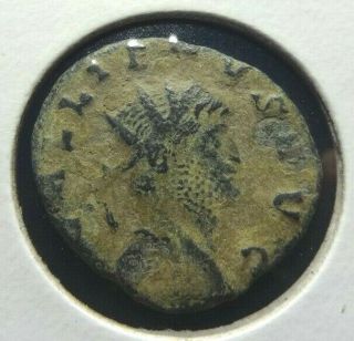 Ancient Roman Coin,  Gallienus 218 - 268 Ad