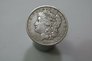 Usa Morgan Dollar 1890 Silver Details B18 Z8061