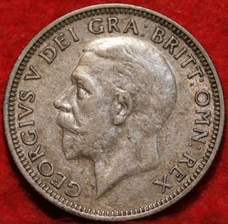 1931 Great Britain Shilling Silver Foreign Coin