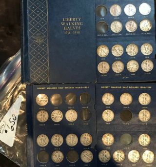 Walking Liberty Half 1916 To 1940 Key Dates 1916 - D & S $650 Cost - 35 Coins 28