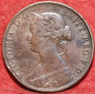 1864 Brunswick One Cent Foreign Coin