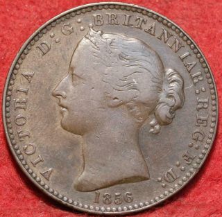 1856 Nova Scotia One Penny Foreign Coin