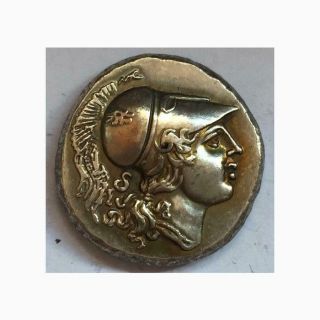 Ancient Greece Coin For Souvenir Collectors Silver Drachma Of Athens