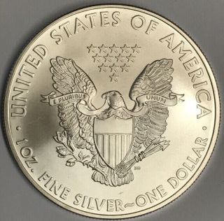 2009 American Eagle 1 oz Silver Coin One Dollar Uncirculated U.  S.  A. 2