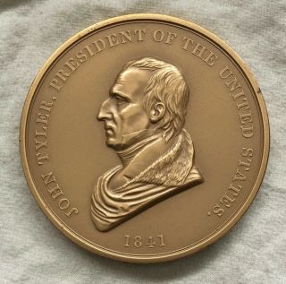 John Tyler Presidential Indian Peace Medal,  U.  S.  Medal 110
