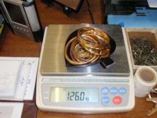 126 Grams Gold Filled Jewelry Scrap For Recovery