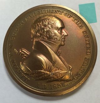 Bronze Martin Van Buren Presidential Medal 3 " President