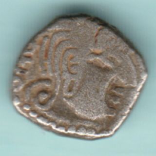 Ancient India Gupta Dynasty Kings Potrate Rarest Silver Coin