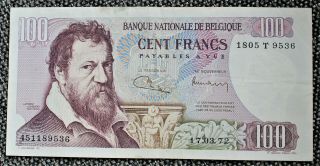 Belgium 100 Francs 1972 Banque Nationale De Belgique ¤¤¤¤¤¤¤look¤¤¤¤¤¤¤
