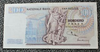 Belgium 100 Francs 1972 Banque Nationale De Belgique ¤¤¤¤¤¤¤LOOK¤¤¤¤¤¤¤ 2